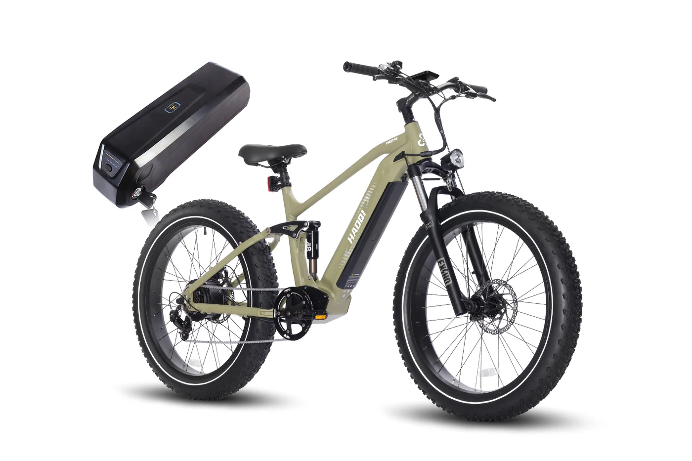 HAOQI Cheetah Full Suspension Electric Bike