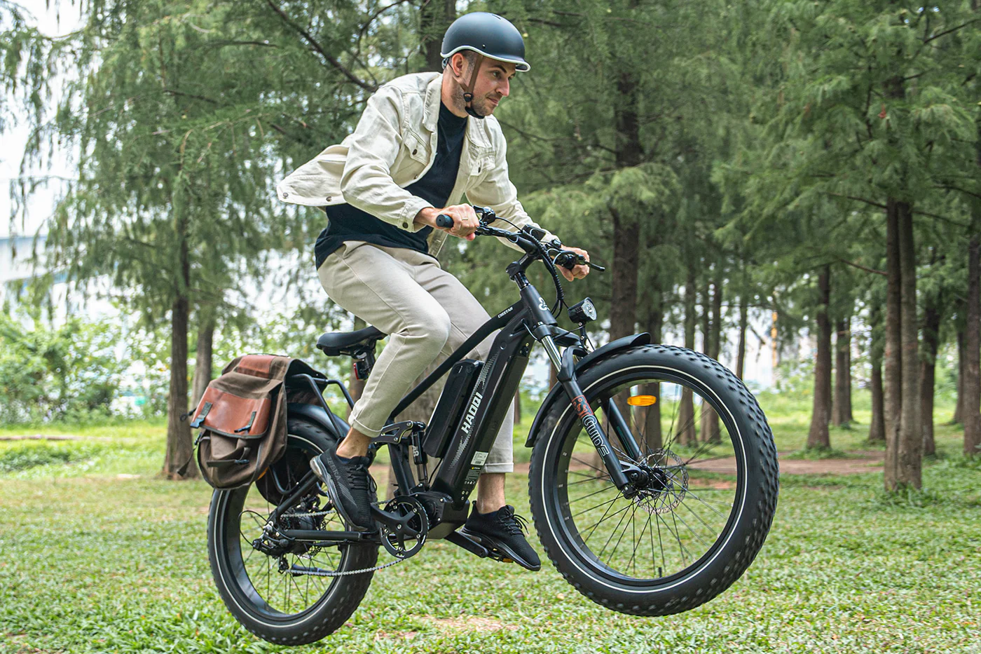 HAOQI Cheetah Full Suspension Electric Bike