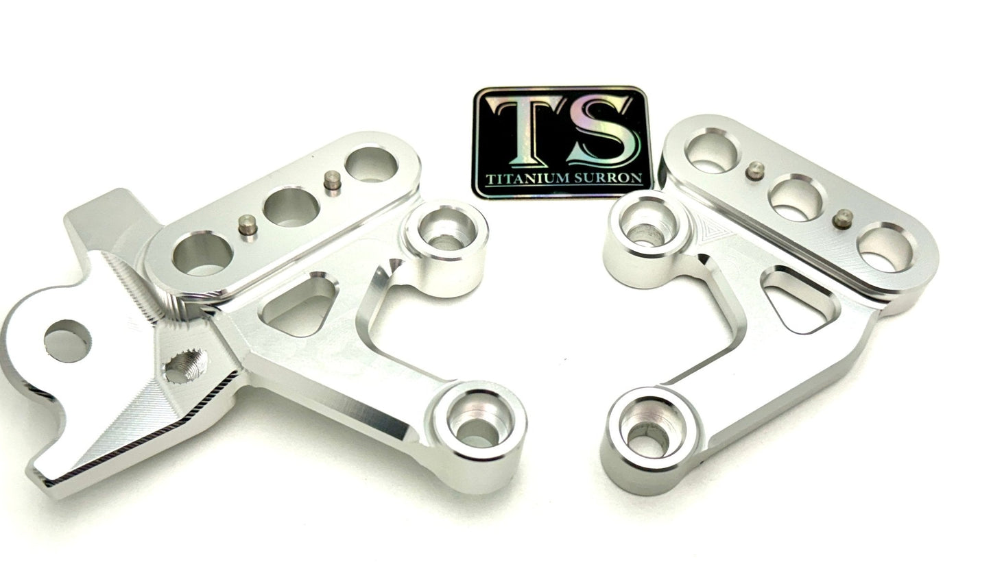 Custom CNC Aluminum Footpeg Bracket for Surron and E-Ride Pro