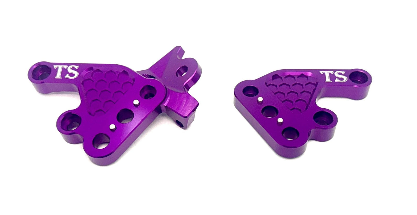 Custom CNC Aluminum Footpeg Brackets for Talaria Sting MX3, MX4, MX5,