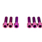 Titanium Surron LBX Stem Bolt Kit (6 pieces)