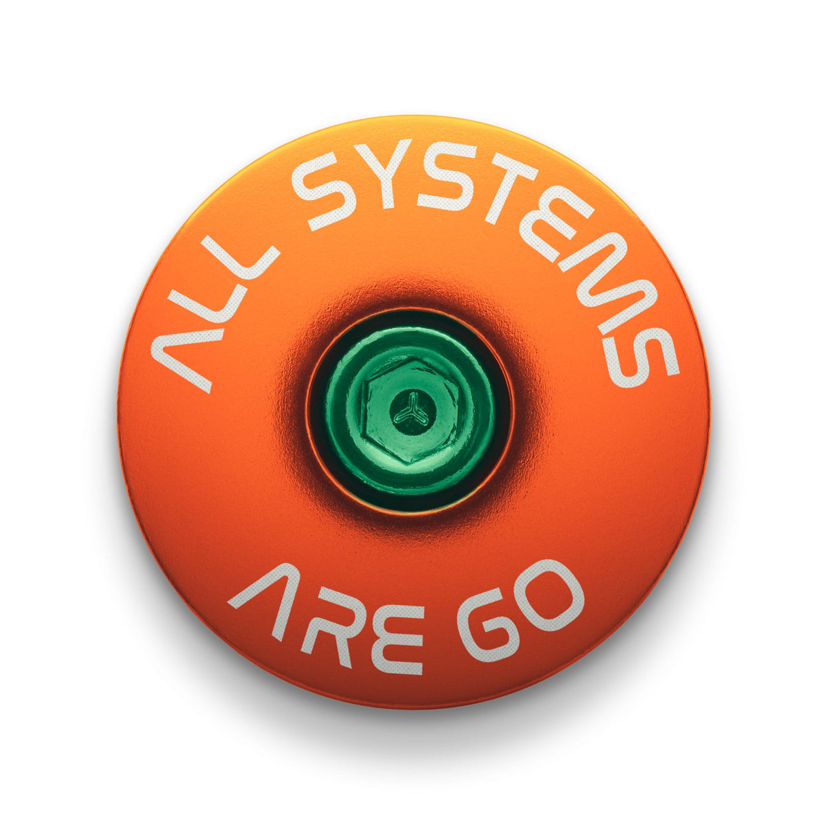 All Systems Are Go Bike Headset Cap