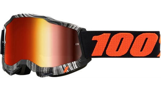 100% Accuri 2 Goggle - Geospace - Red Mirror Lens