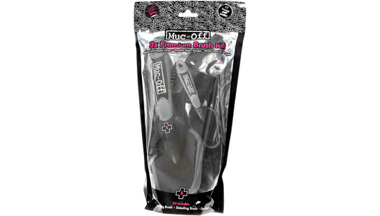 MUC-OFF USA Premium 3-Piece Brush Kit