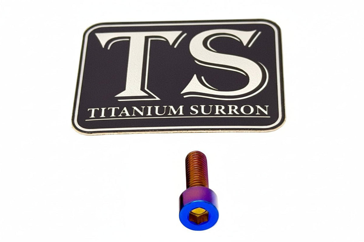 Titanium Surron Regen Throttle Mount Bolt – M4 × 20mm