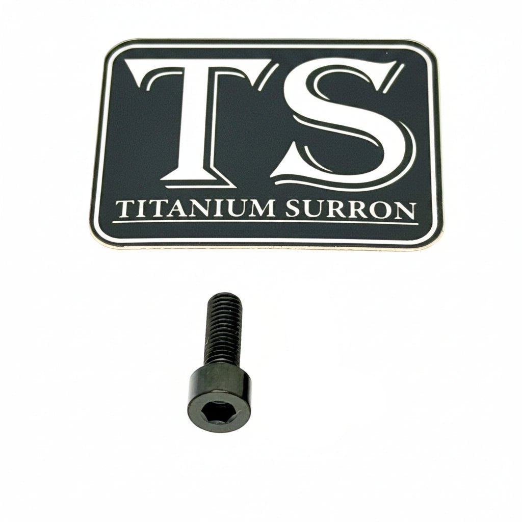 Titanium Surron Regen Throttle Mount Bolt – M4 × 20mm