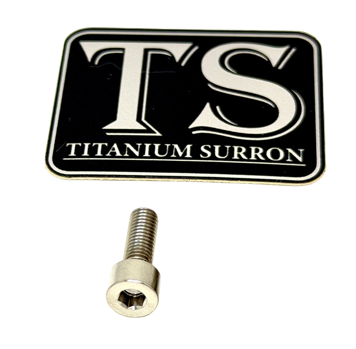 Titanium Surron Regen Throttle Mount Bolt – M4 × 20mm