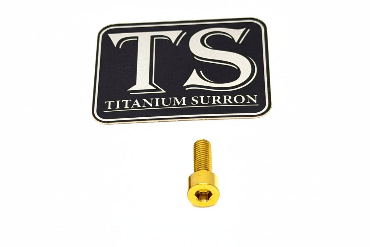 Titanium Surron Regen Throttle Mount Bolt – M4 × 20mm
