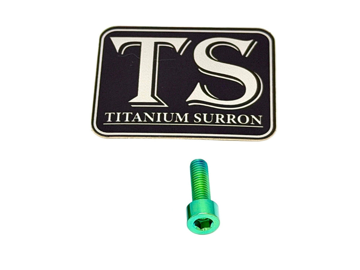 Titanium Surron Regen Throttle Mount Bolt – M4 × 20mm