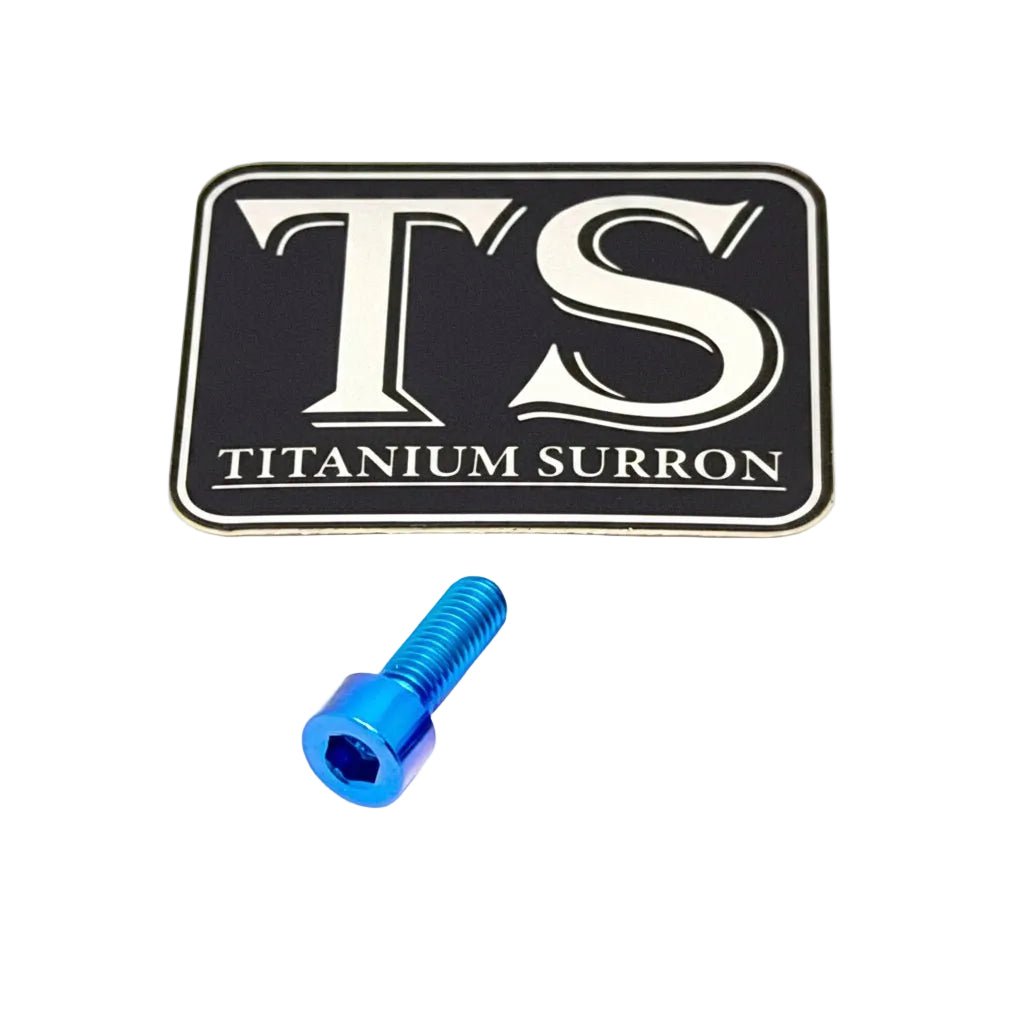 Titanium Surron Regen Throttle Mount Bolt – M4 × 20mm