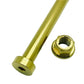 E-Ride Pro SS 2.0/ Pro S Titanium Rear Axle and Nut (2 Pieces)