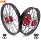KKE 21 & 19 MX Rims for Suzuki RMZ250 2007-2024 RMZ450 2005-2024 Black Spokes
