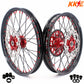 KKE 21 & 19 MX Spoked Race Wheels For SUZUKI RM125 RM250 1996 1997 1998 1999 2000