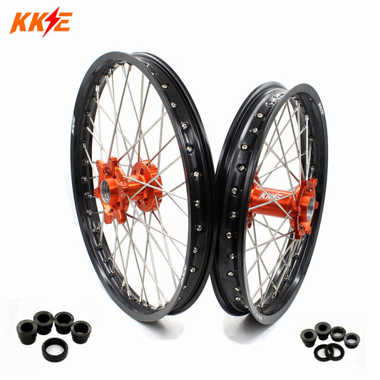 KKE 21/18 Enduro Wheels For KTM EXC EXC-F EXC-W XCW 125-530CC 2003-2025