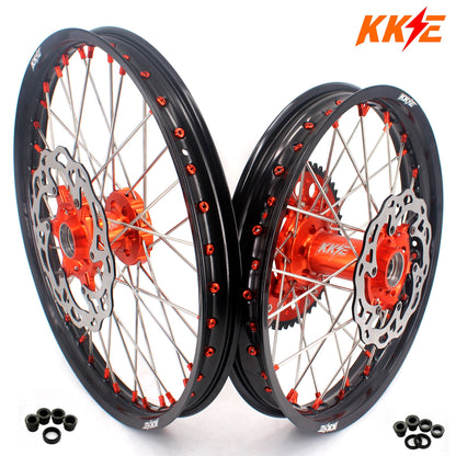 KKE 21/18 Enduro Wheels For KTM EXC EXCW 125-530CC 2003-2024 Motorcycle Dirt Rim