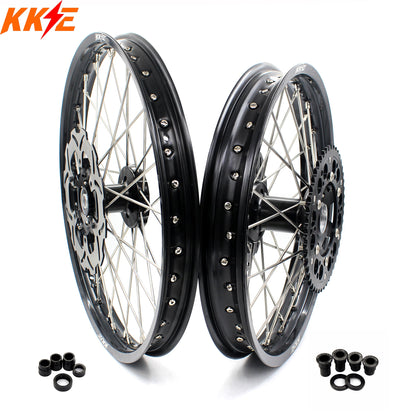 KKE 21 & 18 Enduro Spoked Wheels Fit SUZUKI RM125 1996-2007 RM250 1996-2008