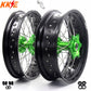 KKE 17Inch KX250F KX450F 2006-2021 For KAWASAKI Supermoto Spoked Wheels Rim