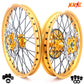 KKE 21 & 19 Gold Rims For Suzuki RM125 2001-2007 RM250 2001-2008 Off Road Wheels