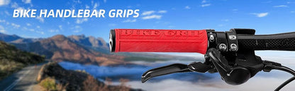 ROCKBROS Bike Handlebar Grips Double Lock-on MTB Bicycle Handle Bar Grips