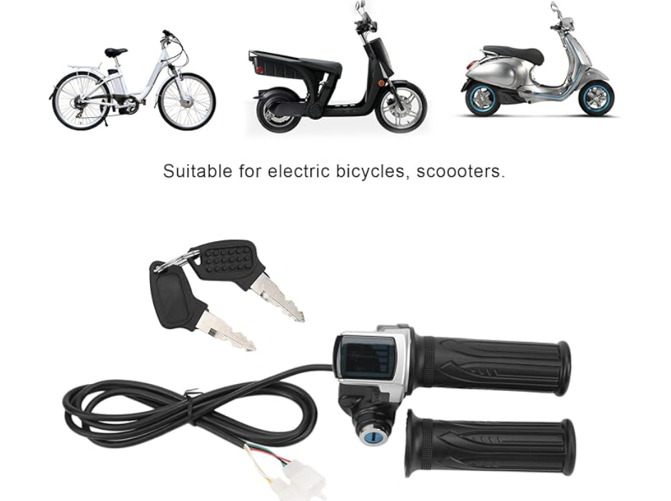48V Half Twist Throttle for E-Bikes