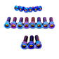 Titanium FastAce Fork Bolt Kits (17 pcs) ALX13RC (2.0) and AHX12RV (3.0)