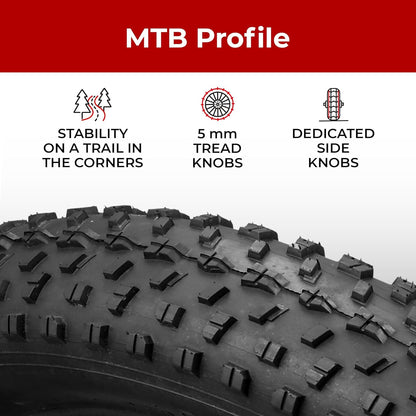 26x4.0 Foldable Fat Bike Tire
