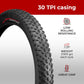 26x4.0 Foldable Fat Bike Tire, 100-559 - High Traction, Durable Tires for Road, Mountain, MTB, Offroad, and Dirt Bikes