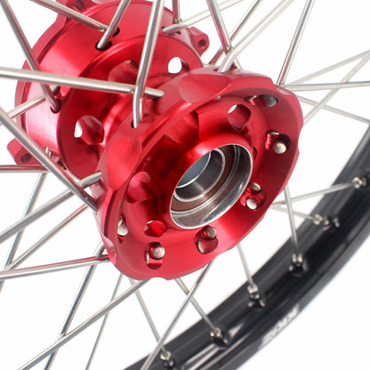 KKE 17/14 Factory Size Kids Big Wheels Rims Fit KTM SX 85 2025 Red