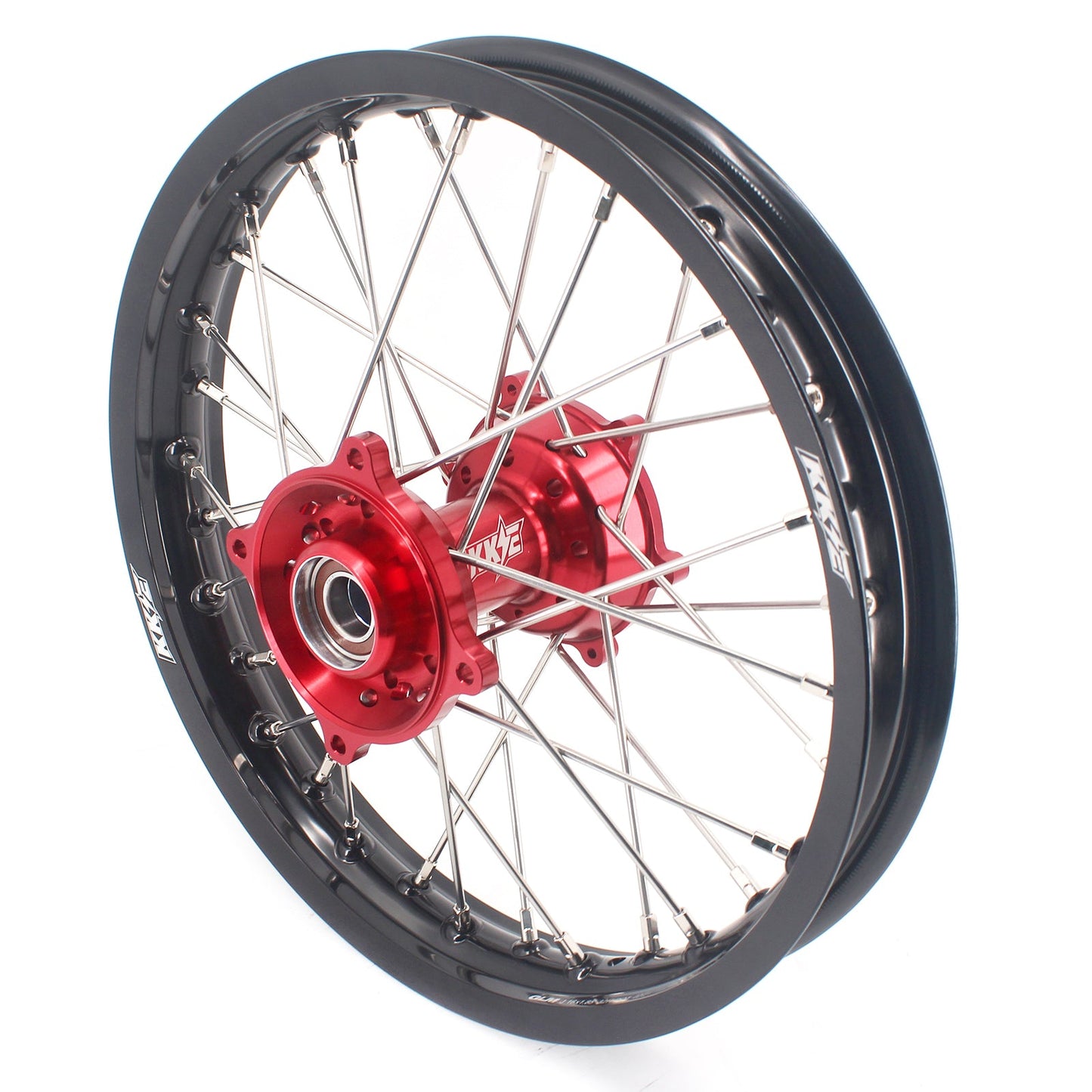 KKE 19"*1.6/16"*1.85 Kids Big Wheels Rims For KTM SX85 GAS GAS MC85 2021-2024 Red Hub