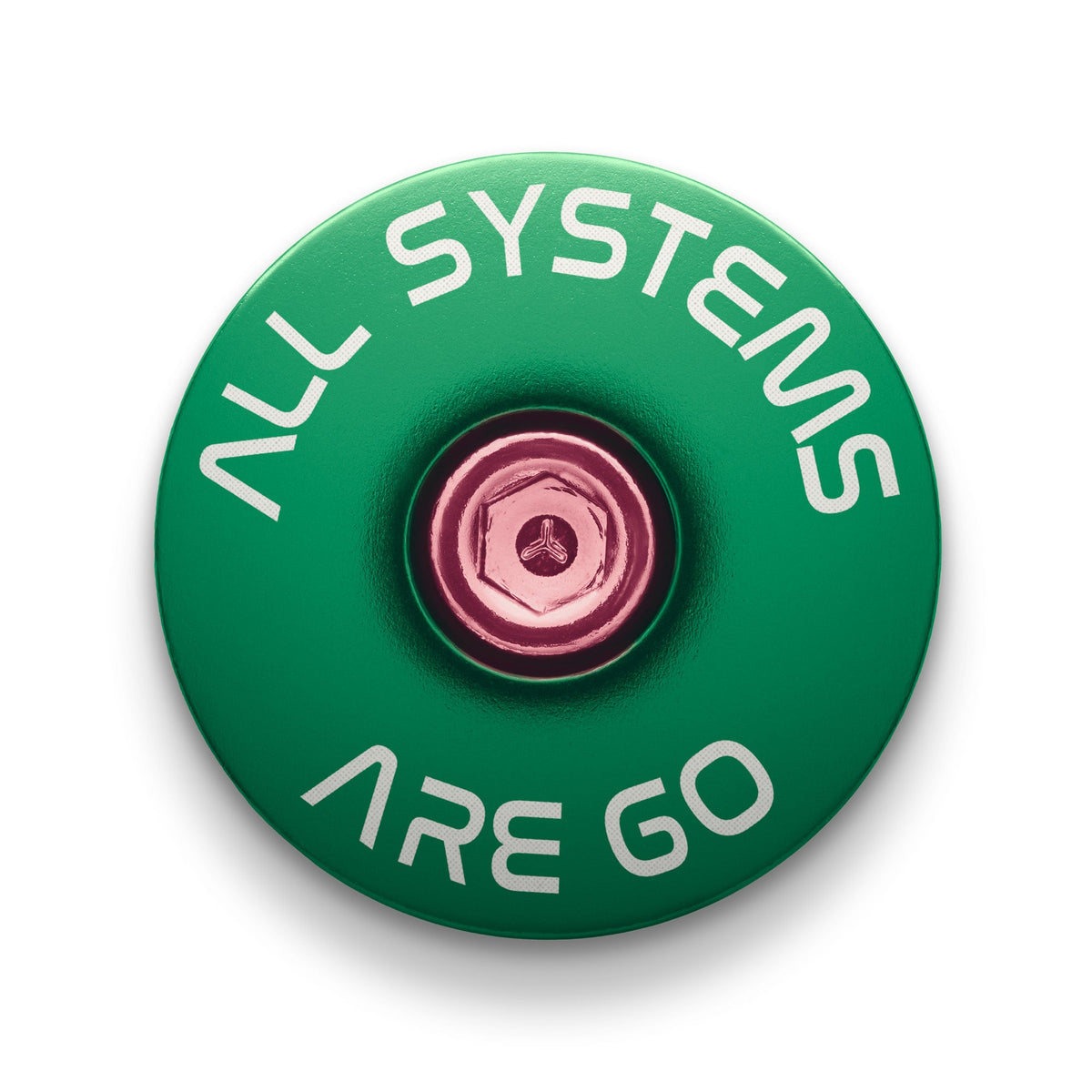All Systems Are Go Bike Headset Cap