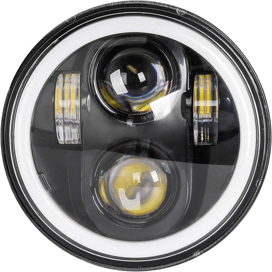 5.75 Inch LED Headlight for Motorcycles - ONYX headlight upgrade