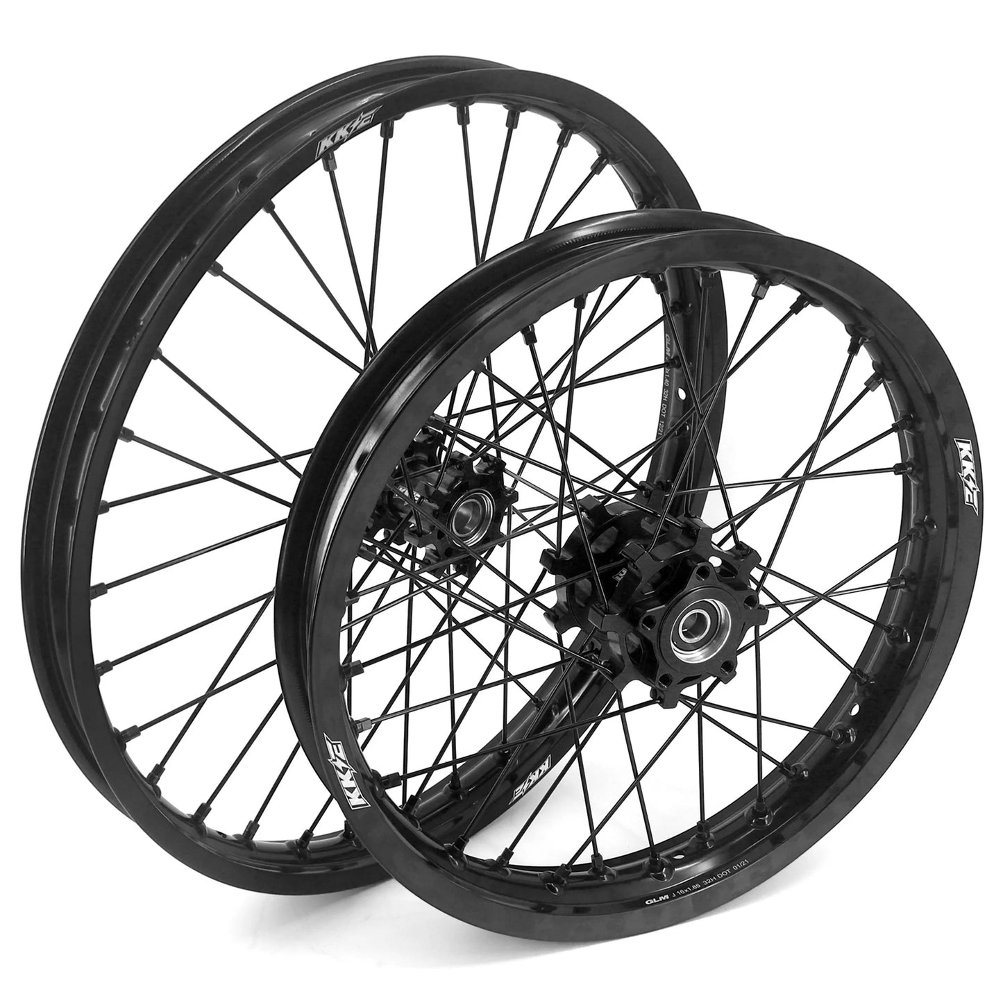 US Stock KKE 1.6*19" & 1.85*16" Electric Dirtbike Wheels Rim For SurRon Light Bee-X 2019-2025 Black