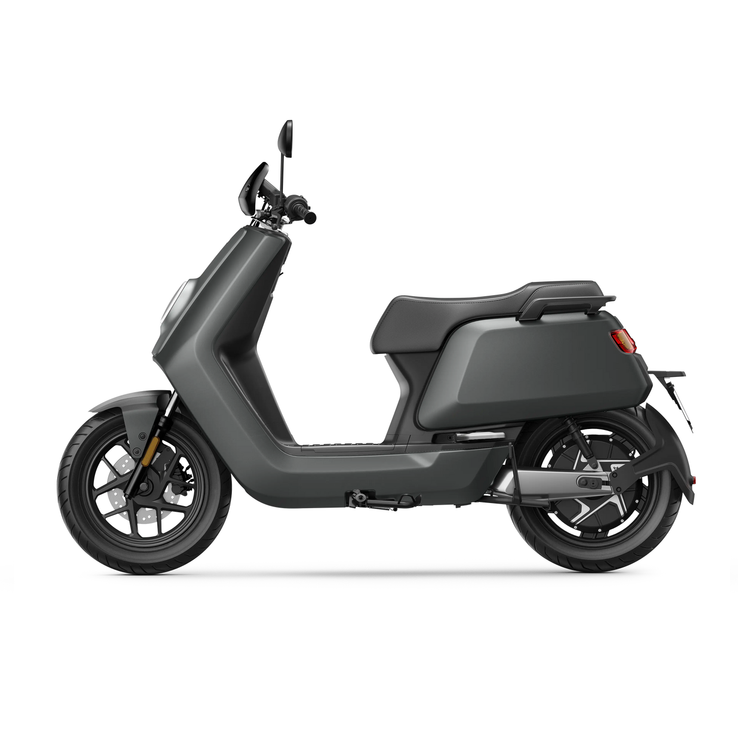 Dealer Demo, Black/Red, NIU NQi GTS — Premium Electric Moped for Urban & Suburban Riding