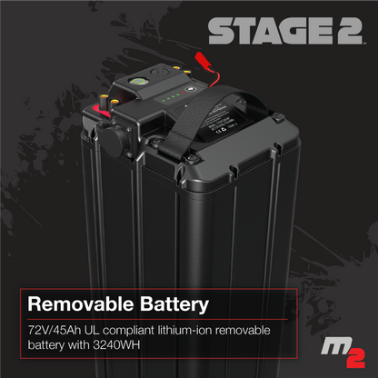 Stage2, M2 72V Electric Dirt Bike