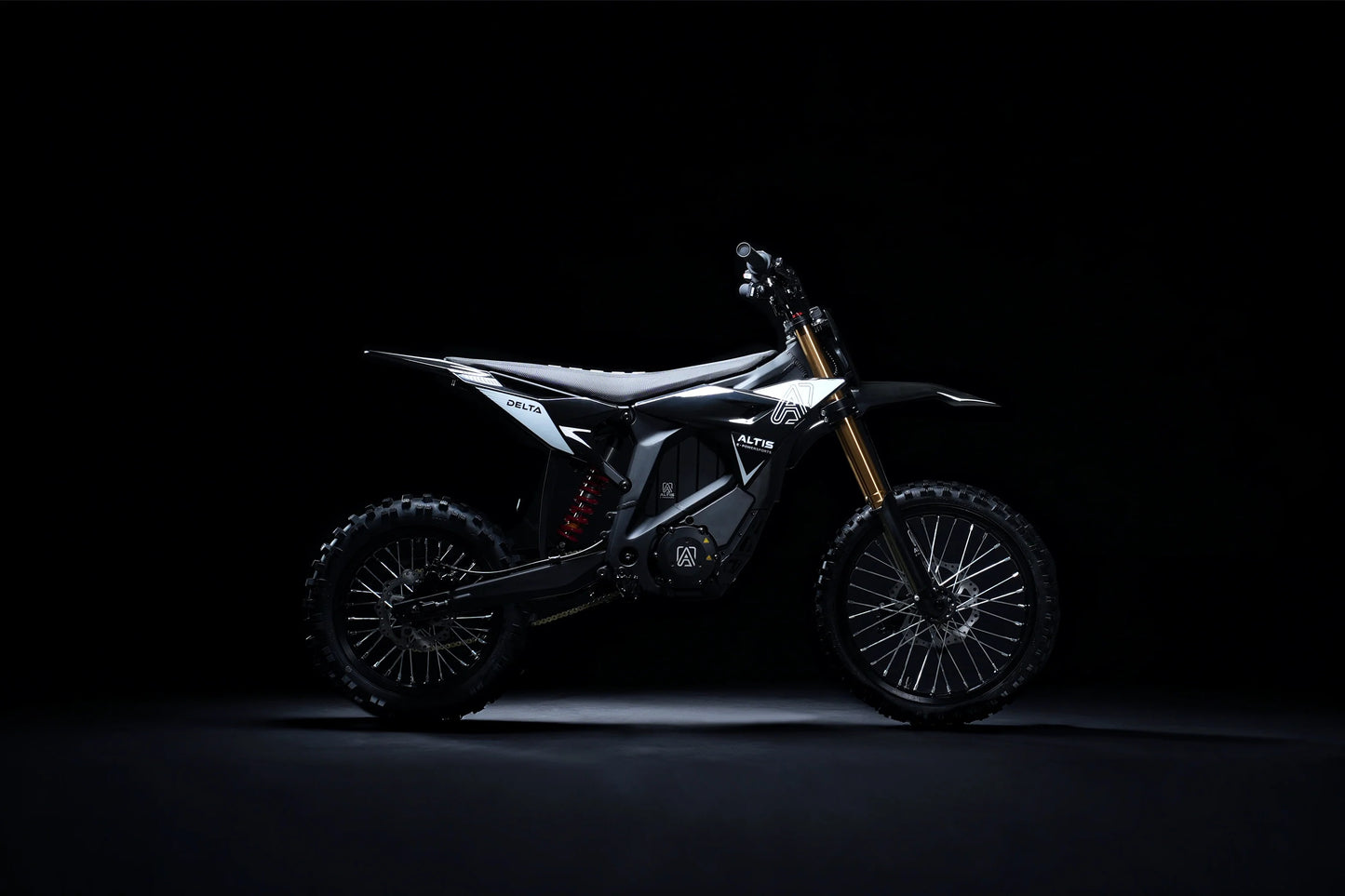 Altis Delta Electric Dirt Bike — 72V • 13kW Motor • 62 MPH Top Speed