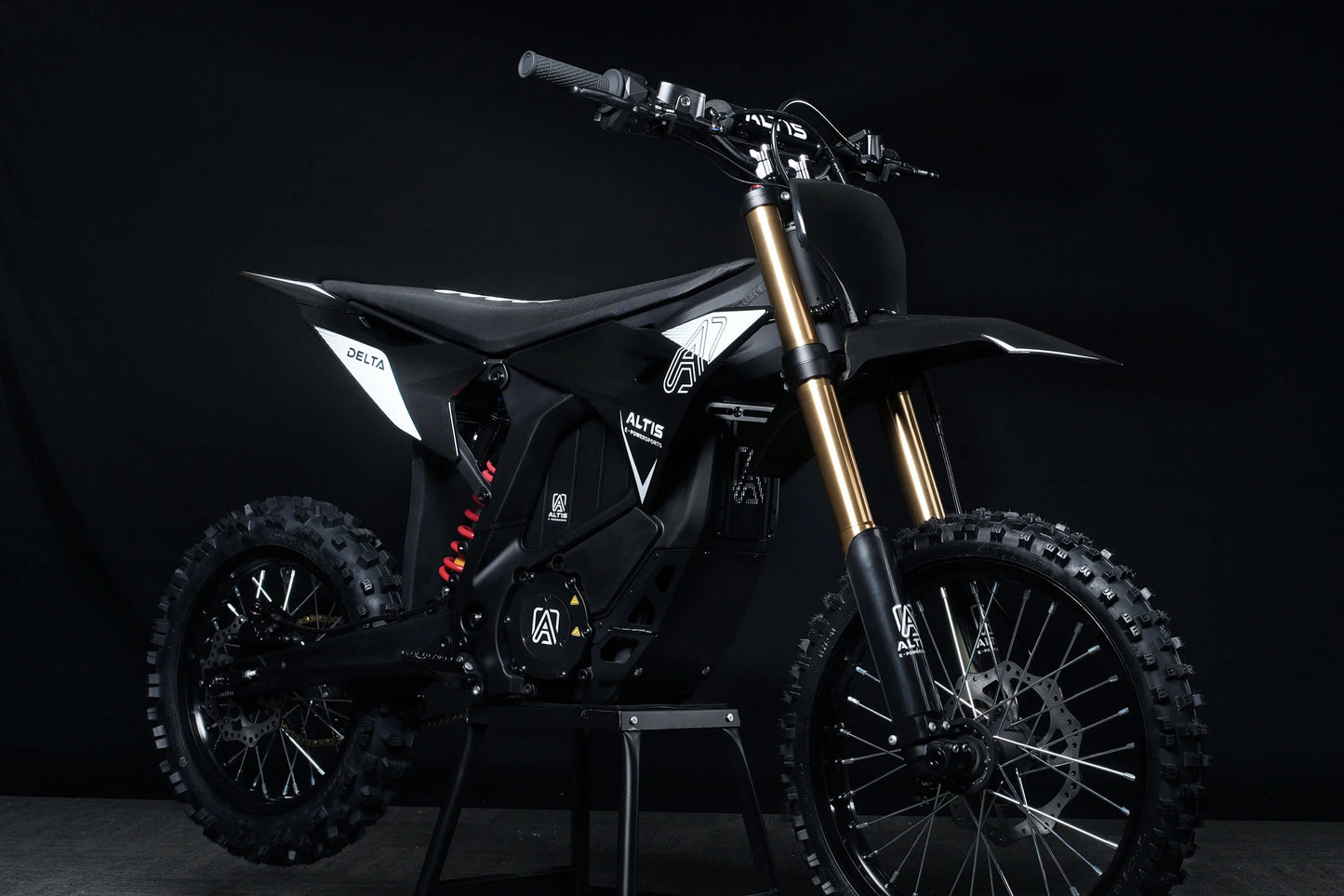 Altis Delta Electric Dirt Bike — 72V • 13kW Motor • 62 MPH Top Speed