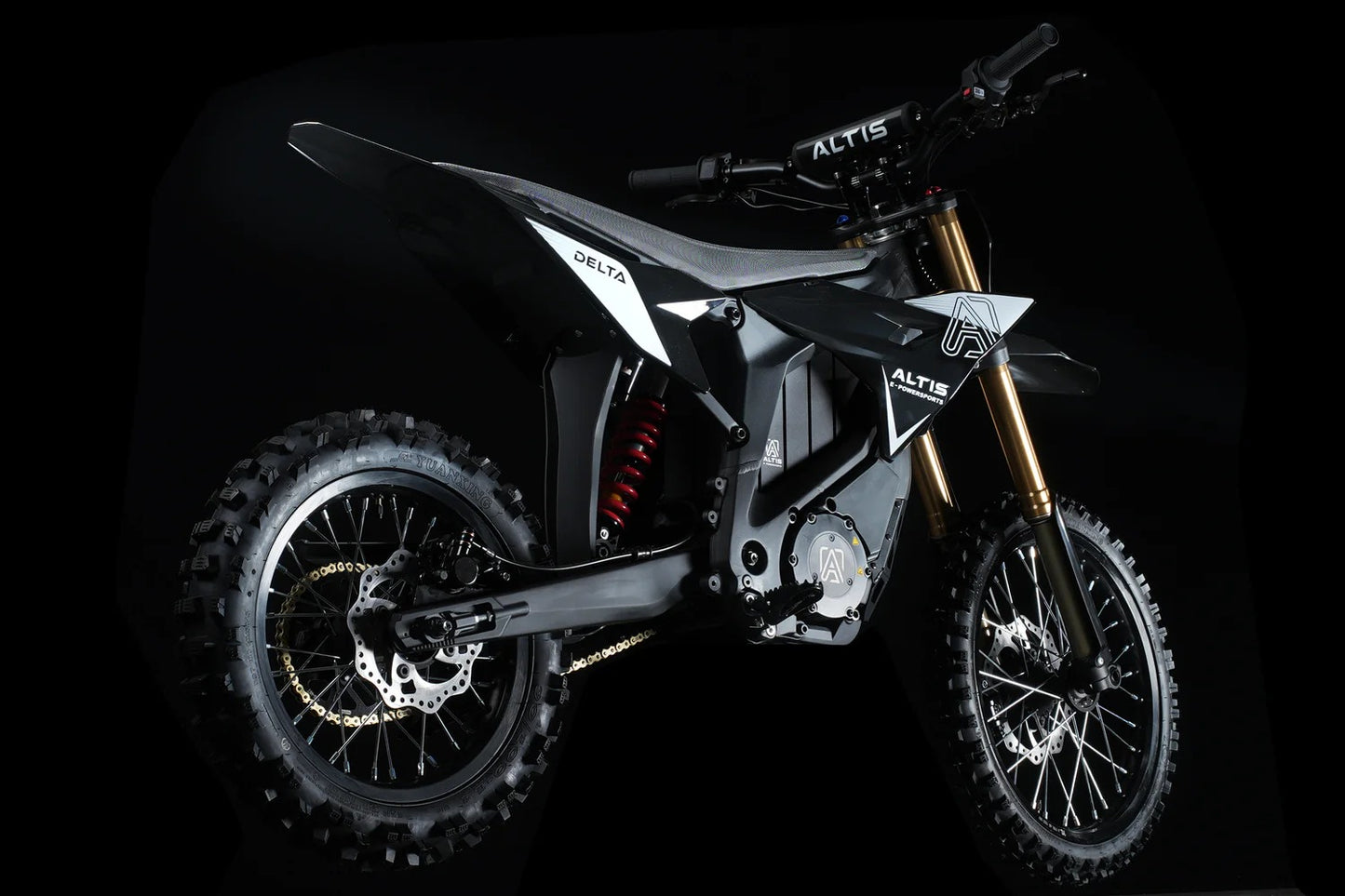 Altis Delta Electric Dirt Bike — 72V • 13kW Motor • 62 MPH Top Speed