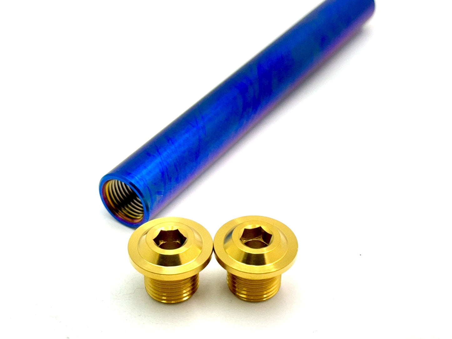 KKE Fork Custom Titanium Axle and Two Axle End-Bolts