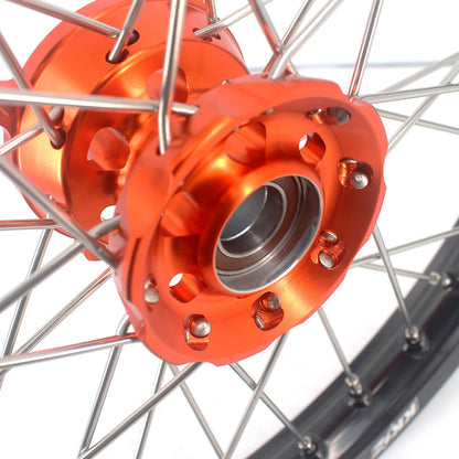 KKE 17/14 Factory Size Kids Big Wheels Rims Fit KTM SX 85 2025 Orange