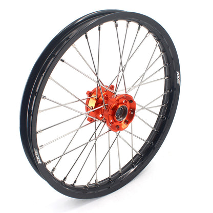 KKE 17/14 Factory Size Kids Big Wheels Rims Fit KTM SX 85 2025 Orange