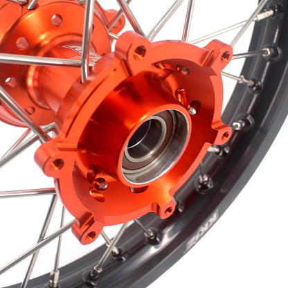 KKE 17/14 Factory Size Kids Big Wheels Rims Fit KTM SX 85 2025 Orange