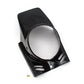 ROUND headlight fairing - black for ONYX Motorbikes n more