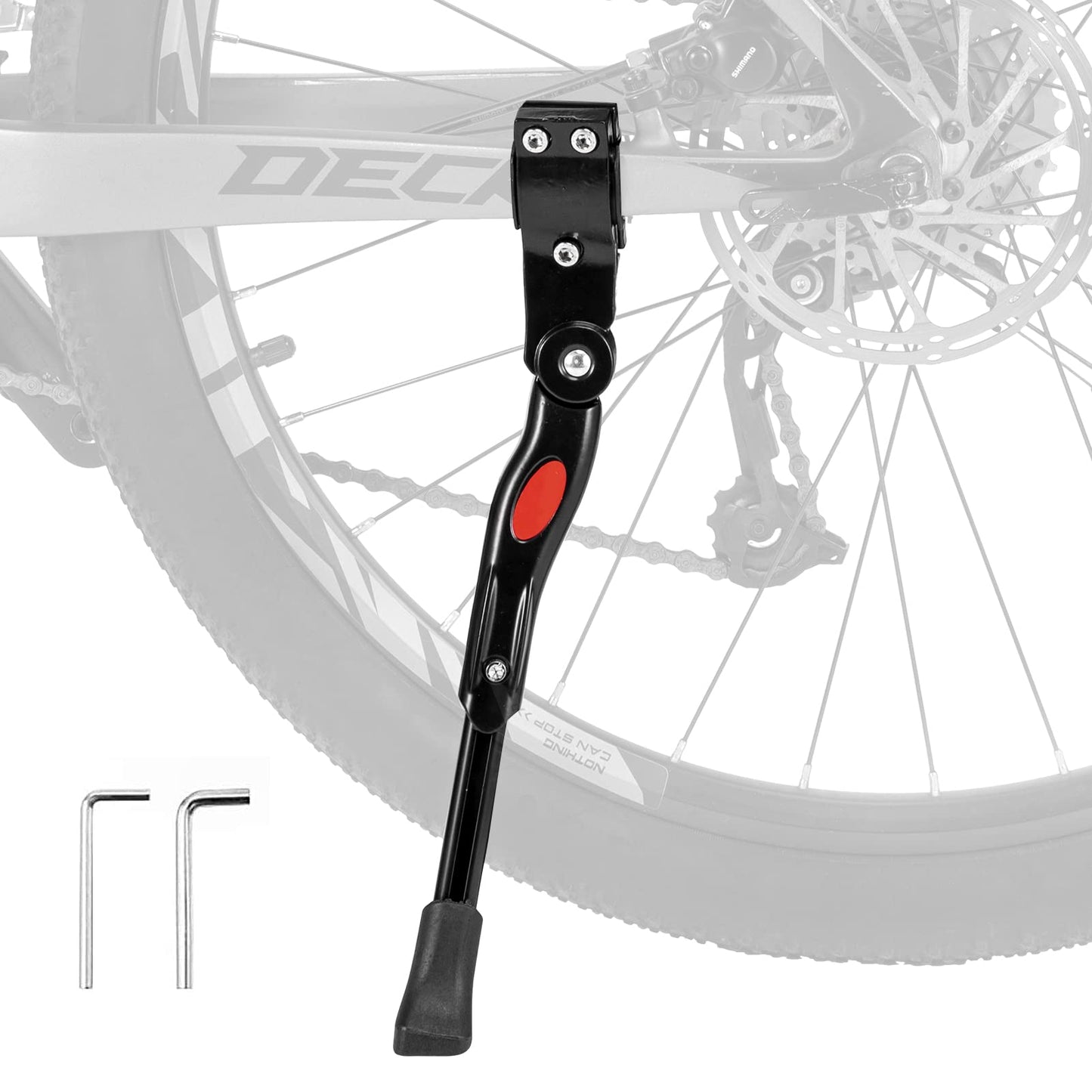 Adjustable Alloy Rear Mount Kickstand for 22"-28" Bikes