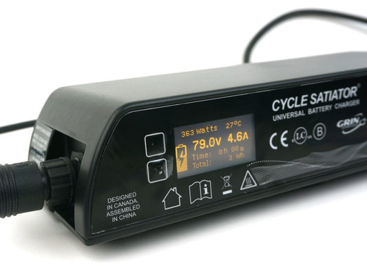 ONYX RCR Charger, 72V 5A, Cycle Satiator Universal Programmable Battery Charger