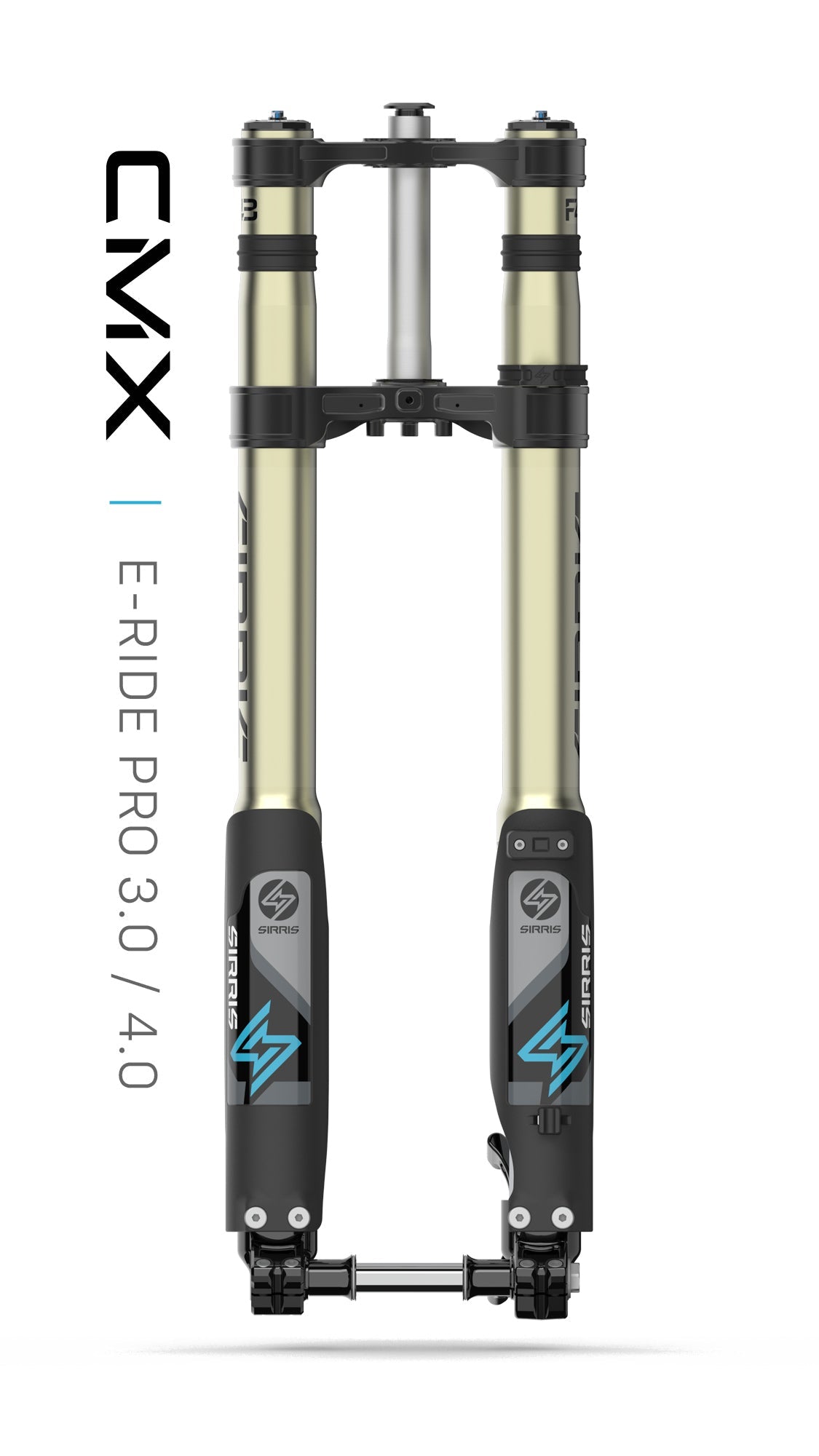 Sirris F43 CMX Tune Fork – E-Ride Pro 3.0 / 4.0 (220 mm)