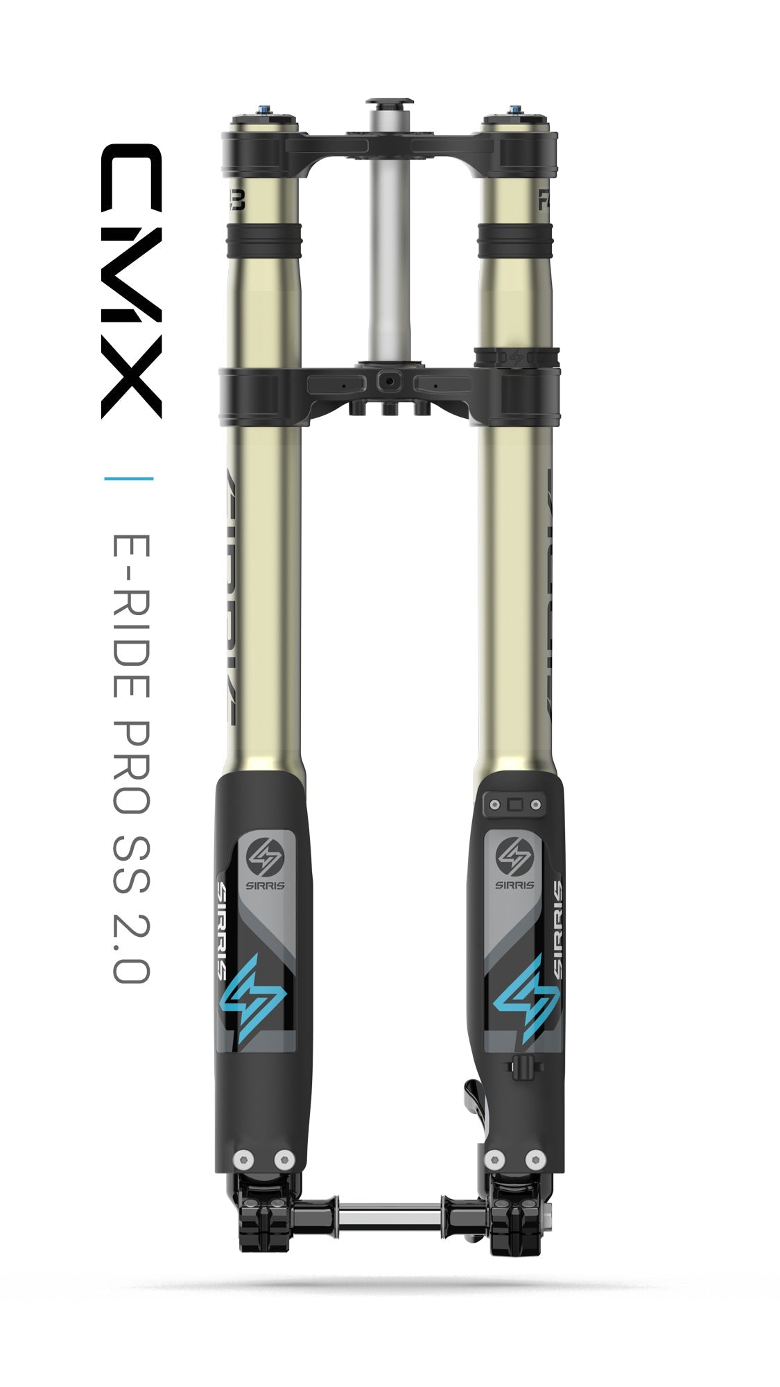 Sirris F43 CMX Tune Fork – E-Ride Pro SS 2.0 (220 mm)