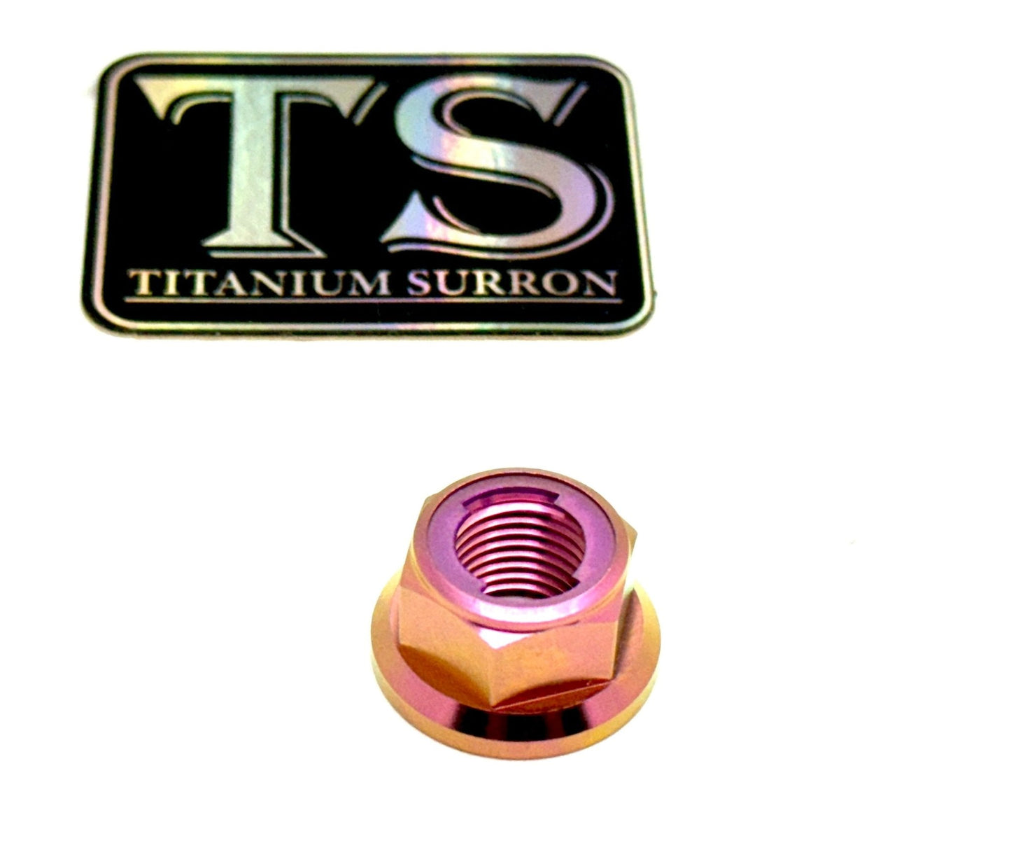 Titanium Sotion/ Torp Motor FW01 FW02 Reverse Thread Nut - M12