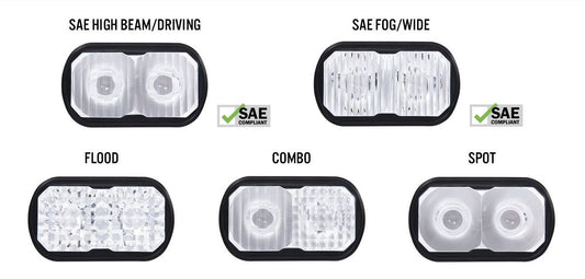 Warp 9 Replacement Headlight Lenses – Driving / Flood / Fog / Spot