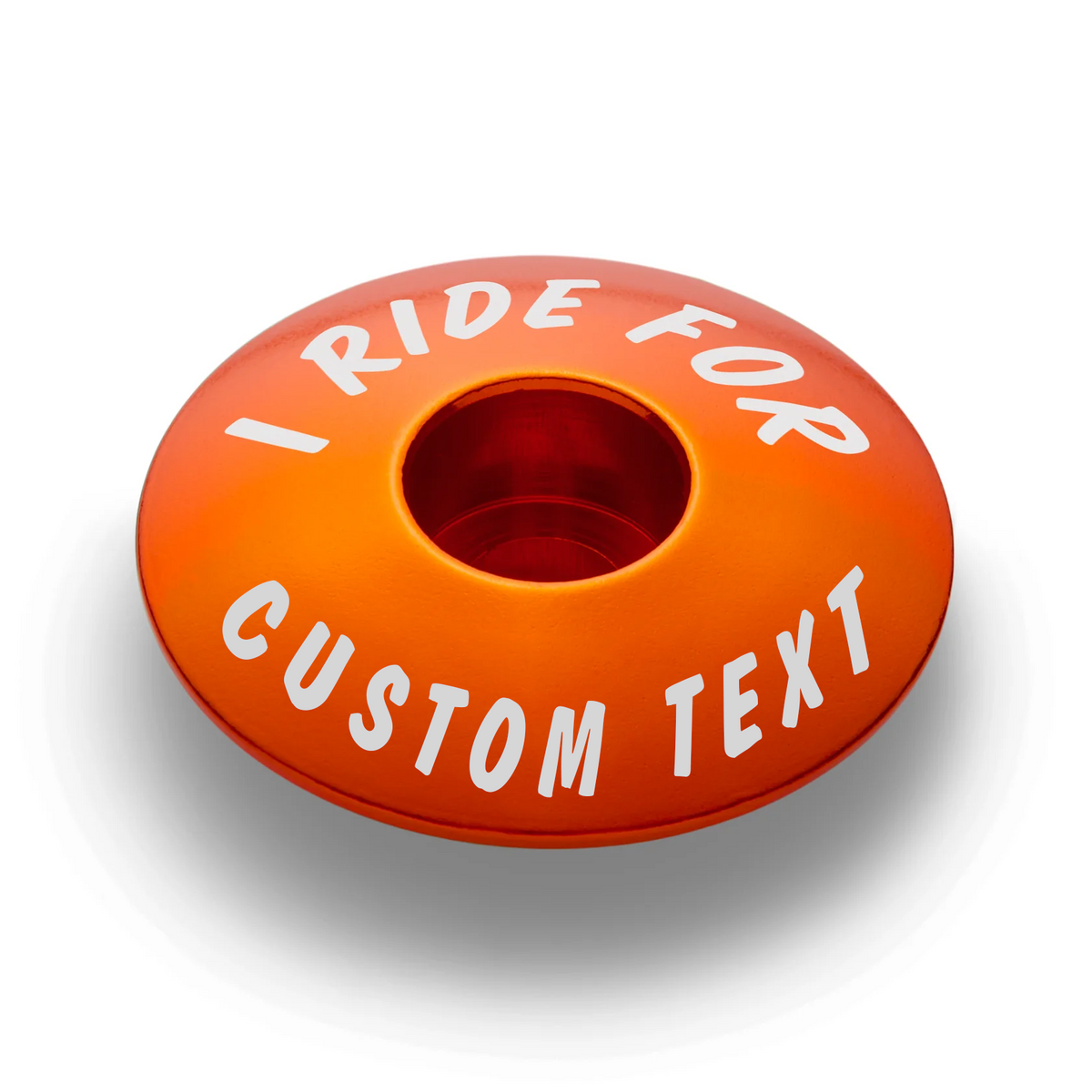 I Ride For - Custom Bicycle Headset Cap