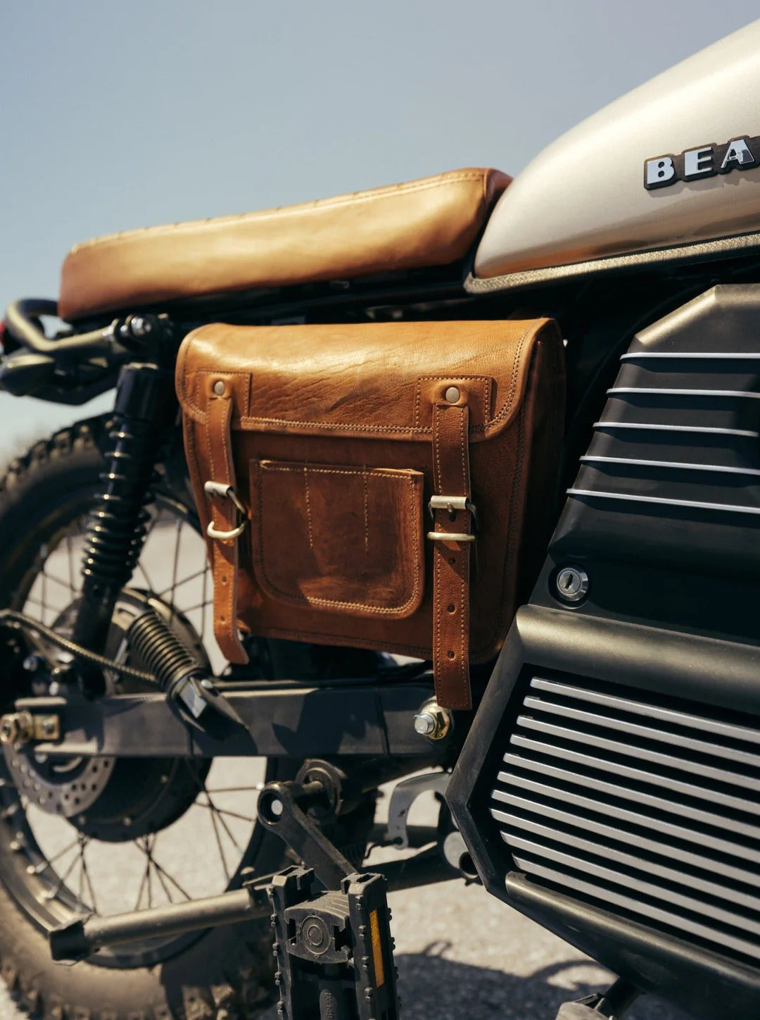 '64 Leather Saddle Bag